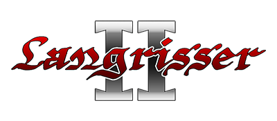 Langrisser II logo for Sega Mega Drive